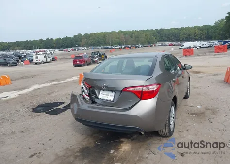 2018 Toyota Corolla Le из США, поврежденный, VIN 2T1BURHE2JC101145